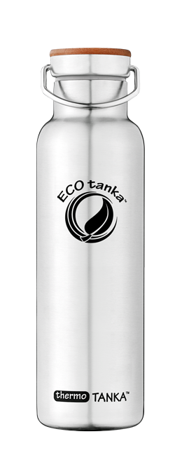 ECOtanka thermotanka 600ml with stainless steel bamboo lid
