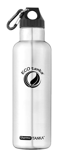 ECOtanka thermoTANKA 800ml vacuum stainless steel bottle ECOtanka thermotanka 800ml with poly loop lid