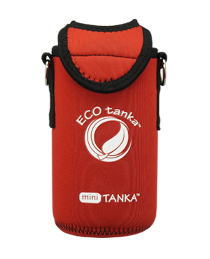 ECOtanka mini 600ml kooler cover RED