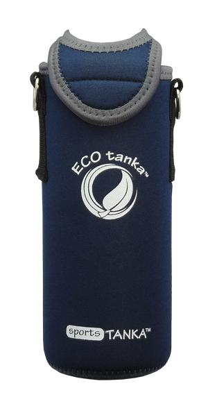 ECOtanka sports 800ml kooler cover Dark Blue