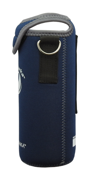 ECOtanka sports 800ml kooler cover dark blue side