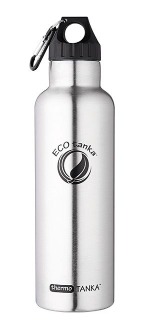 ECOtanka thermoTANKA 800ml vacuum stainless steel bottle ECOtanka thermotanka 800ml with poly loop lid