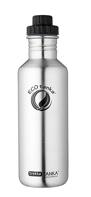 ECOtanka trekkaTANKA 800ml stainless steel bottle ECOtanka trekkatanka with screwtop lid