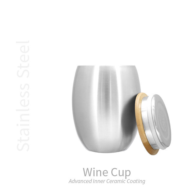 ECOtanka Stainless Steel Grail wine cup
