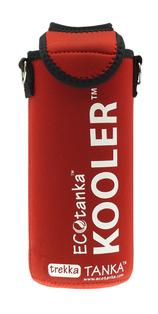 ECOtanka trekka 1000ml kooler cover Red