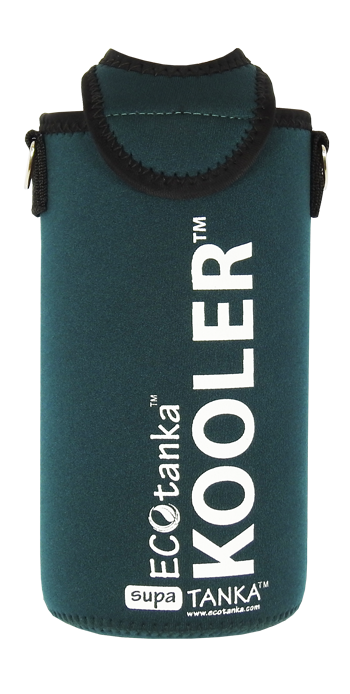 ECOtanka supa 1200ml kooler cover Peacock Green